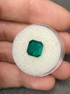 2.88 Carat GIA certified Vivid Muzo Green Natural Loose Colombian Emerald-Asscher Cut