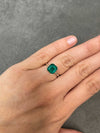 2.88 Carat GIA certified Vivid Muzo Green Natural Loose Colombian Emerald-Asscher Cut