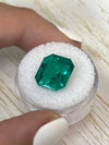 7.51 Carat GIA Certified 13x12 Investment Quality Natural Loose Colombian Emerald- Emerald Cut