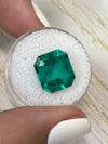 7.51 Carat GIA Certified 13x12 Investment Quality Natural Loose Colombian Emerald- Emerald Cut