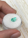 1.91 Carat 8x6 Bluish Green Natural Loose Colombian Emerald-Emerald Cut