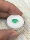 2.07 Carat 9x7 Classic Muzo Green Natural Loose Colombian Emerald- Emerald Cut