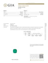 2.88 Carat GIA certified Vivid Muzo Green Natural Loose Colombian Emerald-Asscher Cut