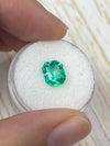 2.28 Carat 8.5x7 GLOWING Muzo Green Natural Loose Colombian Emerald-Emerald Cut