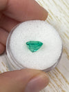2.28 Carat 8.5x7 GLOWING Muzo Green Natural Loose Colombian Emerald-Emerald Cut