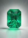 3.18 Carat 10x7.5 Muzo Yellowish Green Stunning Loose Colombian Emerald-Ethically Mined Emerald