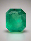 5.75 Carat 11.5x10 Freckled Medium Green Natural Loose Colombian Emerald-Emerald Cut
