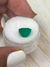 4.34 Carat 9.5x9 Forest Green Colombian Emerald-Asscher Cut