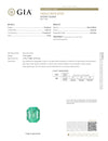 Large 13.22 Carat GIA CERTIFIED 15x13 Muzo Yellowish Green Natural Loose Colombian Emerald- Emerald Cut