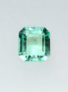 1.74 Carat Freckled Portrait Cut Loose Colombian Emerald- Asscher Cut