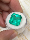 Large 15.28 Carat GIA Certificate 15.5x14.5 Loose Colombian Emerald- Emerald Cut
