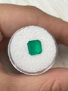 1.97 Carat Spready 8.5x8.5 Muzo Green Natural Loose Colombian Emerald- Asscher Cut