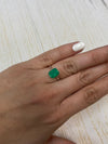 2.52 Carat Intense Green Natural Loose Colombian Emerald- Emerald Cut