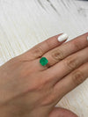 2.82 Carat 8.6x8.6 Vibrant Natural Loose Colombian Emerald-Asscher Cut