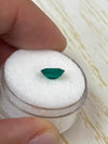 1.25 Carat 7.5x6.5 AAA+ Muzo Green Loose Colombian Emeralds-Emerald Cut
