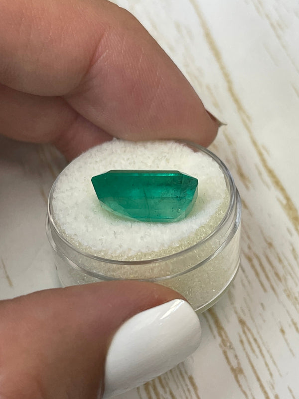 9.52 Carat HUGE 15.4x11.50 Natural Loose Colombian Emerald-Emerald Cut