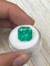 9.03 Carat 12.5x12.5 HUGE Green Natural Loose Colombian Emerald-Asscher Cut