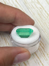 Large 12.11 Carat GIA Certified 16x12 Classic Natural Loose Colombian Emerald- Emerald Cut