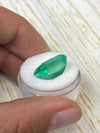 Large 12.11 Carat GIA Certified 16x12 Classic Natural Loose Colombian Emerald- Emerald Cut