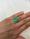 Large 13.22 Carat GIA CERTIFIED 15x13 Muzo Yellowish Green Natural Loose Colombian Emerald- Emerald Cut