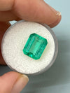 5.50 Carat 11.8mx9.7 Medium Green Natural Loose Colombian Emerald-Classic Emerald Cut
