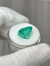 9.79 Carat 13x12 Medium Green Natural Loose Colombian Emerald-Classic Asscher Cut