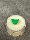 5.70 Carat Intense Yellowish Green Natural Loose Colombian Emerald-Chunky Emerald Cut