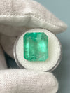 Large 17.64 Carat 17x14.5 Earthy Medium Loose Colombian Emerald- Emerald Cut